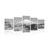 5-PIECE CANVAS PRINT MOUNT FUJI IN BLACK AND WHITE - BLACK AND WHITE PICTURES - PICTURES