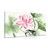 CANVAS PRINT WATERCOLOR LOTUS FLOWER - PICTURES FLOWERS - PICTURES