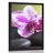 POSTER ORCHIDEE UND SCHWARZE STEINE - FENG SHUI - POSTER