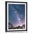 POSTER WITH MOUNT STARRY SKY ABOVE THE ROCKS - UNIVERSE AND STARS - POSTERS