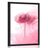 AFFICHE FLEUR ROSE DANS UN DESIGN ORIGINAL - FLEURS - AFFICHES