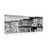 CANVAS PRINT OIL PAINTING OF VENICE IN BLACK AND WHITE - BLACK AND WHITE PICTURES - PICTURES