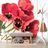 SELF ADHESIVE WALL MURAL BLOOMING RED TULIPS - SELF-ADHESIVE WALLPAPERS - WALLPAPERS