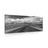 CANVAS PRINT BLACK AND WHITE ROAD IN THE DESERT - BLACK AND WHITE PICTURES - PICTURES