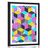 AFFICHE AVEC MONTURE MOTIF DE COULEUR - POP ART - AFFICHES