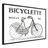 Plakát starý model kola - Bicyclette