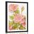 AFFICHE AVEC MONTURE BOUQUET DE ROSES VINTAGE - FLEURS - AFFICHES