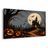 WANDBILD SPUKHAUS UNTER DEM VOLLMOND - HALLOWEEN- UND HORROR-BILDER - BILDER