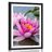 AFFICHE AVEC MONTURE FLEUR DE LOTUS ROSE - FLEURS - AFFICHES