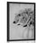 POSTER ROSES IN A VASE IN BLACK AND WHITE - BLACK AND WHITE - POSTERS