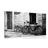 CANVAS PRINT RETRO BICYCLE IN BLACK AND WHITE - BLACK AND WHITE PICTURES - PICTURES