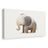 QUADRO SU TELA – ELEFANTE CARINO PER BAMBINI - QUADRI PER BAMBINI ANIMALI - STAMPE E QUADRI