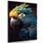 CANVAS PRINT BLUE-GOLD PARROT - PICTURES LORDS OF THE ANIMAL KINGDOM - PICTURES