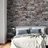 SELF ADHESIVE WALL MURAL CHARM OF A WHEATHERED BRICK - SELF-ADHESIVE WALLPAPERS - WALLPAPERS