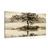 CANVAS PRINT ORIENTAL CHERRY IN SEPIA DESIGN - BLACK AND WHITE PICTURES - PICTURES