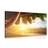 TABLEAU SUR TOILE – LEVER DE SOLEIL SUR UNE PLAGE DES CARAÏBES - TABLEAUX DE LA NATURE ET DES PAYSAGES - TABLEAUX