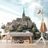 SELF ADHESIVE WALL MURAL MONT-SAINT-MICHEL CASTLE - SELF-ADHESIVE WALLPAPERS - WALLPAPERS