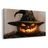 WANDBILD KÜRBISSE IM HEXENHUT - HALLOWEEN- UND HORROR-BILDER - BILDER