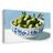TABLEAU SUR TOILE – OLIVES VERTES DANS UN BOL - TABLEAUX DE NATURES MORTES - TABLEAUX