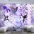 Samoljepljiva foto tapeta - Flying Hummingbirds (Violet)
