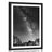 POSTER – CIELO STELLATO SOPRA LE ROCCE IN BIANCO E NERO - NERO E BIANCO - POSTER