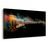 WANDBILD GITARRE IM BUNTEN RAUCH - MUSIKBILDER - BILDER