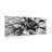 Obraz exotická jiřina v černobílém provedení