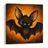 QUADRO SU TELA – PICCOLO PIPISTRELLO DAGLI OCCHI GRANDI - QUADRI HALLOWEEN E HORROR - STAMPE E QUADRI