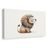 QUADRO SU TELA – LEONE CARINO NELLA NATURA - QUADRI PER BAMBINI ANIMALI - STAMPE E QUADRI