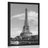 POSTER ERSTAUNLICHES PANORAMA VON PARIS IN SCHWARZ-WEISS - SCHWARZ-WEISS - POSTER