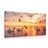 TABLEAU SUR TOILE – CYGNES SUR LA MER - IMAGES D'ANIMAUX - TABLEAUX