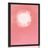 POSTER PINK AND WHITE ABSTRACTION - MOTIFS FROM OUR WORKSHOP - POSTERS