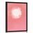 AFFICHE ABSTRACTION ROSE ET BLANCHE - DE NOTRE ATELIER - AFFICHES