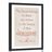 Poster con passepartout frase motivazionale sui sogni - Eleanor Roosevelt