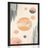 POSTER ELEGANTE KREISE PEACH FUZZ - ABSTRAKTE FORMEN - POSTER