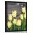 POSTER GELBE TULPEN AUF HÖLZERNEM HINTERGRUND - BLUMEN - POSTER