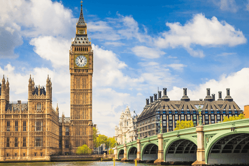 CANVAS PRINT LONDON BIG BEN - PICTURES OF CITIES - PICTURES