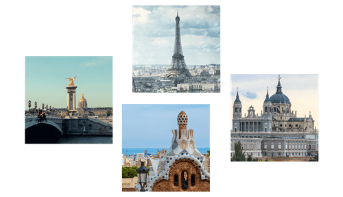 SET OBRAZŮ SEN CESTOVATELE - SESTAVY OBRAZŮ - OBRAZY