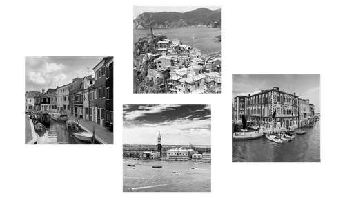 ΣΕΤ ΕΙΚΌΝΩΝ ΑΣΠΡΌΜΑΥΡΑ ΤΟΠΊΑ - ΣΎΝΟΛΟ ΠΊΝΑΚΕΣ - ΠΊΝΑΚΕΣ