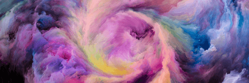 IMPRESSION SUR TOILE SPIRALE COLORÉE - IMPRESSIONS ABSTRAITES SUR TOILE - IMPRESSION SUR TOILE