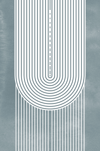 TABLOU CURCUBEU BOHO MID-CENTURY - TABLOURI ABSTRACTE - TABLOURI