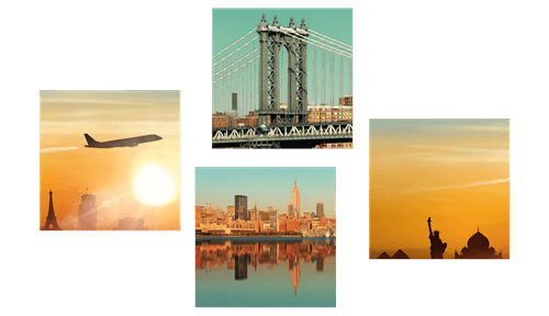 BILDER-SET REISE NACH NEW YORK - BILDERSETS - BILDER