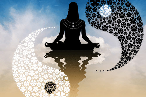 OBRAZ JIN A JANG JÓGA - OBRAZY FENG SHUI - OBRAZY