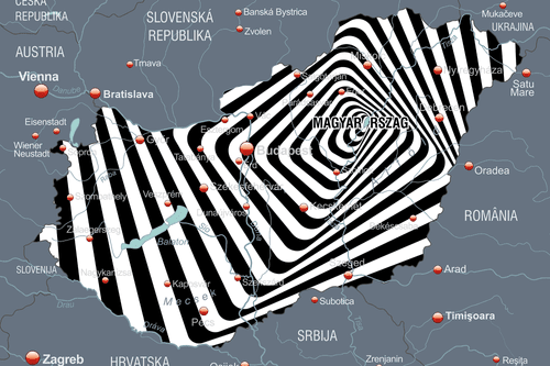 PARAFA KÉP MAGYARORSZÁG TÉRKÉPÉNEK MODERN VÁLTOZATA - PARAFA KÉPEK - KÉPEK