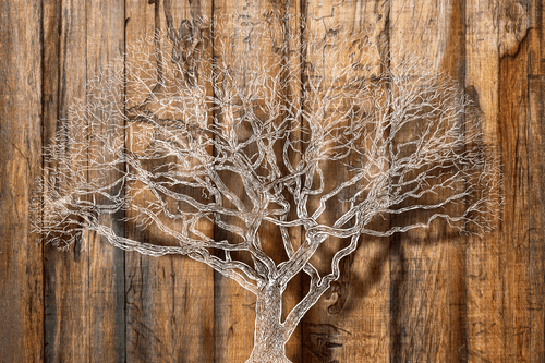 WANDBILD BAUM DES LEBENS - BILDER BÄUME UND LAUB - BILDER