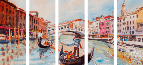 ΕΙΚΌΝΑ 5 ΤΜΗΜΆΤΩΝ BENATKY ΓΌΝΔΟΛΑ - ΠΊΝΑΚΕΣ ΠΌΛΕΙΣ - ΠΊΝΑΚΕΣ