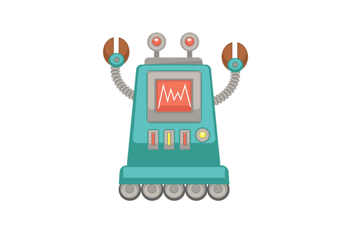 OBRAZ DLA DZIECIĘCYCH MIŁOŚNIKÓW ROBOTÓW - OBRAZY DZIECIĘCE - OBRAZY