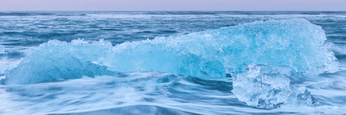 QUADRO OCEANO DI GHIACCIO - QUADRI DI NATURA E PAESAGGIO - QUADRI