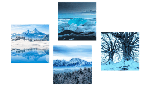 BILDER-SET SCHNEEREICH - BILDERSETS - BILDER