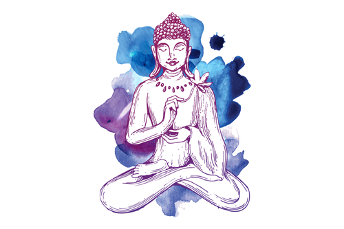 TABLOU ILUSTRAȚIA LUI BUDHA - TABLOURI FENG SHUI - TABLOURI